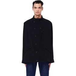 Yohji Yamamoto Black Double Breasted Jacket