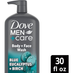 Dove Men+Care Blue Eucalyptus + Birch Micromoisture Relaxing Body + Face Wash - 30 fl oz found on MODAPINS