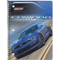 Wide Ruled 1 Subject Spiral Notebook Camaro - Innovative Designs