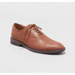 Men's Owen Oxford Dress Shoes - Goodfellow & Co™ Brown 10