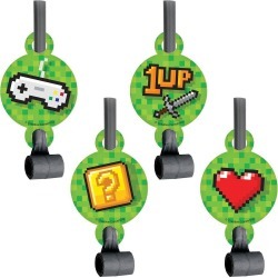 24ct Video Game Party Blowers