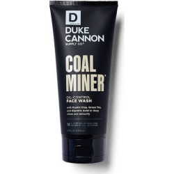Duke Cannon Coal Miner Oil Control Face Wash - Kaolin Clay and Glycolic Acid Face Wash for Men - 6 fl. oz found on MODAPINS