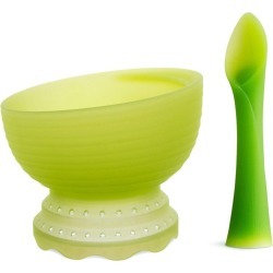 Olababy Advanced Training Set with Silicone Steam Bowl & Training Spoon