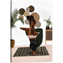 48" x 32" x 1.5" Balance by Bria Nicole Unframed Wall Canvas - iCanvas