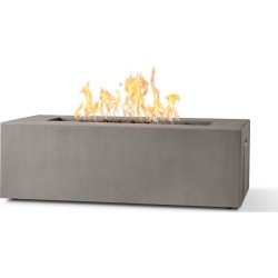 Caraga Casual Rectangle Propane Fire Table Flint - Jensen Co.