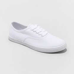 Women's Lunea Lace-Up Sneakers - Universal Thread™ White 5