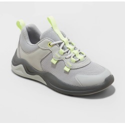 Kids' Nate Performance Sneakers - All In Motion™ Gray 1