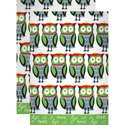 Designer Print Kitchen Towel (Set Of 2) - Mu Kitchen, Multi-Colored