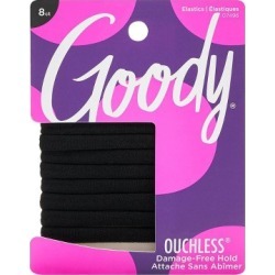 Goody Stretch Medium to Thick Seamless Hair Bands - 8ct