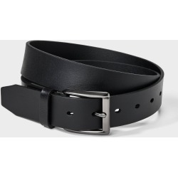 Men's Casual Leather Belt - Goodfellow & Co™ Black M