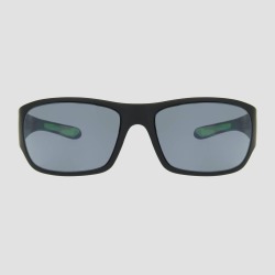Men's Wrap Sport Sunglasses - All In Motion™ Black