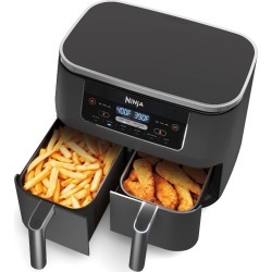 Ninja Foodi 8qt Original Dualzone 2 Basket Air Fryer with 6 functions - DZ201