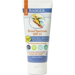 Badger Clear Zinc Sunscreen Cream - Spf 35 -2.9 fl...
