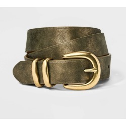 Women's Metallic Belt - Universal Thread™ Gold XS