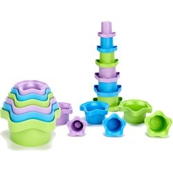 Green Toys Stacking Cups, Bath Toys Green Toys Stacking Cups, Bath Toys