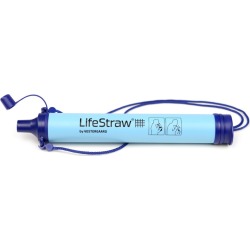 LifeStraw Personal Water Filter Straw, Blue