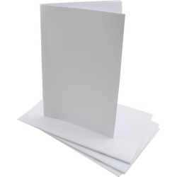 20ct 5.5" x 8.5" Blank Paperback Books White - Hygloss