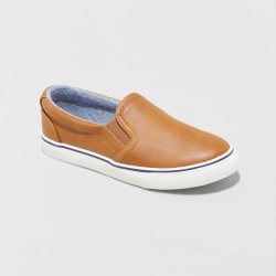 Boys' Enzo Slip-On Sneakers - Cat & Jack™ Cognac 6