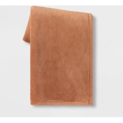 Oversized Primalush Throw Blanket Clay - Threshold™
