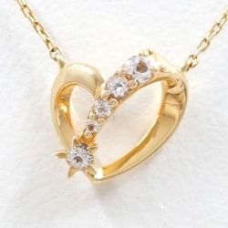 buy  Star jewelry K10YG necklace white topaz used jewelry ★★ giftwrapping for free cheap online