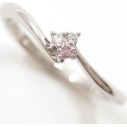 buy  Star jewelry PT900 ring 8.5 pink diamond 0.02 diamond 0.02 used jewelry ★★ giftwrapping for free cheap online