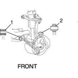 Trd Bush Front Lower Arm Bush No. 2 Figure No. 2 Mark Ii Mark