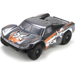 ECX 01001T1 1/18 Torment 4wd Short Course Truck: Gray/Orange Ready-to-