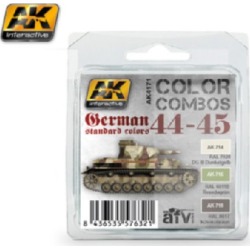 AK Interactive 4171 Color Combos: German Standard 44-45 Acrylic Paint