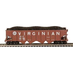 Bowser 41223 HO Pennsylvania Lines H22 4-Bay Hopper with Clamshell Doo