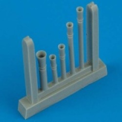 QUICKBOOST 48114 1/48 P38M Gun Barrels for ACY