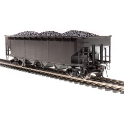 Broadway Limited 2782 HO Undecorated ARA/AAR 70-Ton 4-Bay Hopper (4)