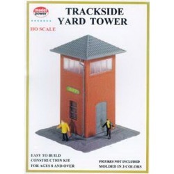 Model Power 551 HO Scale Trackside Yard Tower Building Kit