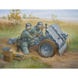 Zvezda 6156 1:72 German 75mm Infantry Gun with Crew