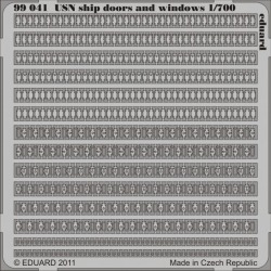 Eduard 99041 1:700 Ship USN Doors & Windows