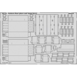 Eduard 36277 1:35 Nashorn Floor Plates & Ammo Boxes for Tamiya Tank