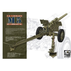 AFV Club 35S64 1:35 US 3 Inch M5 Gun on M1 Carriage