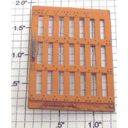 Lionel 3656-5 Orange Metal Cattle Car Door