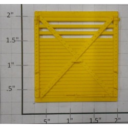 Lionel 6000-1 Yellow Stock Car Door