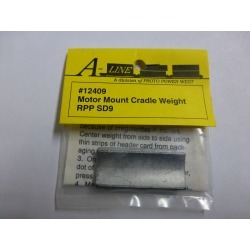 A-Line 12409 HO Motor Mount Cradle Weights - RPP SD-9