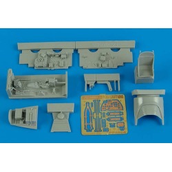 Aires Hobby 4564 1:48 P38J Cockpit Set For ACY