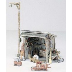 Woodland Scenics D216 HO Scale Tool Shed Building Kit