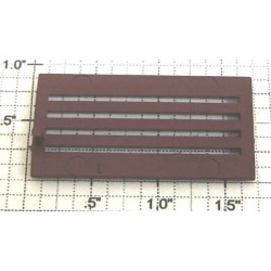 Lionel 7305-34 Brown Lower Stock Car Door (2)