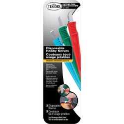 Testors 8944 3 PIECE KNIFE SET