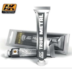 AK Interactive 460 True Metal Wax Brass 20ml Tube