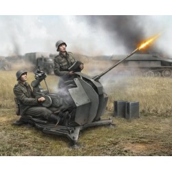 Zvezda 6117 1:72 WWII German Flak-38 20mm Anti-aircraft Gun with Crew