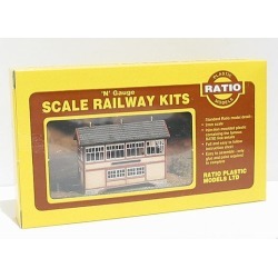 Ratio 223 N Scale GWR Wooden Signal Box