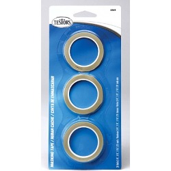 Testors 8869 Masking Tape 3 Sizes
