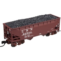 Atlas 50002173 N Louisville & Nashville 2-Bay Offset-Side Hopper with