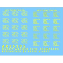 Archer Fine Transfers 35305 1:35 NATO Ammo Boxes (Yellow)