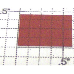 Lionel 711-54R Flat Red Lantern Lens (6)